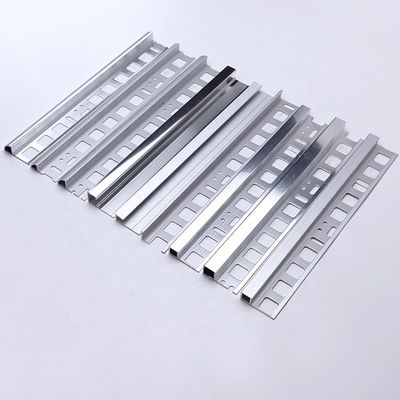 OEM Logo 12mm الألومنيوم بلاط تقليم المعادن المرنة