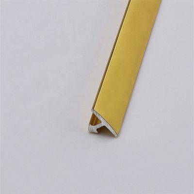 OEM الألومنيوم بلاط تقليم الزخرفية الكلمة تقسيم شرائط عتبة الألومنيوم