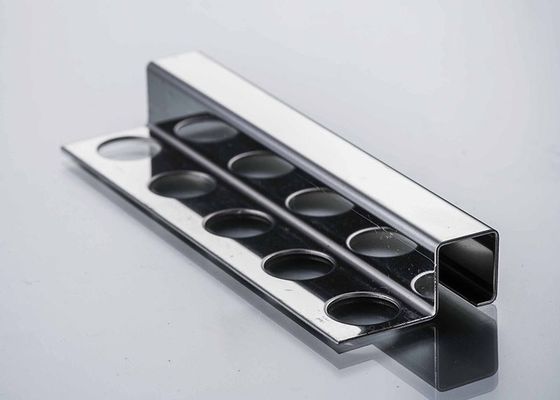 TUV 10mm Brushed Stainless Steel Corner Trim Stainless Steel Skirt Board Line