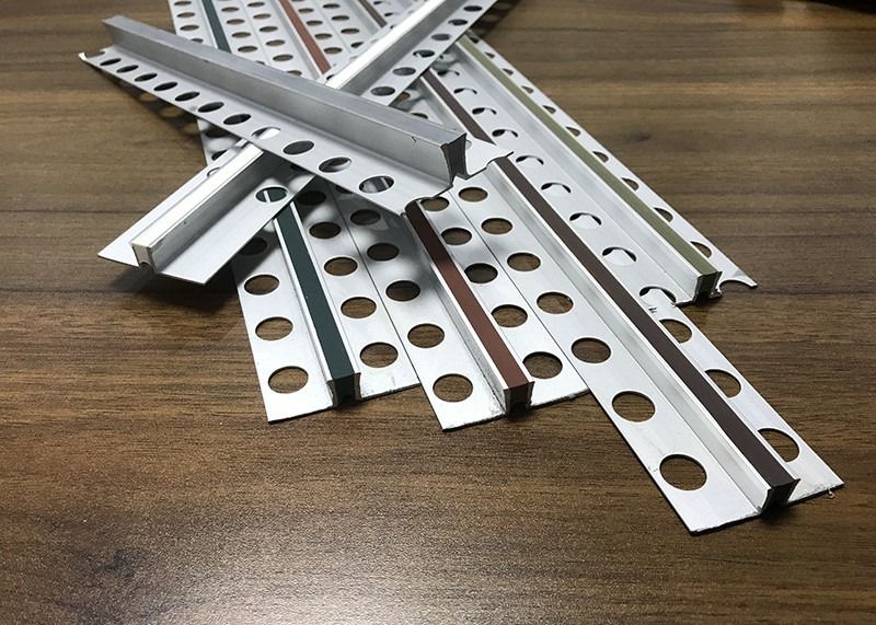 Wood Floor Tile Trim 25mm Aluminium Movement Joint Aluminum Extrusion Profile