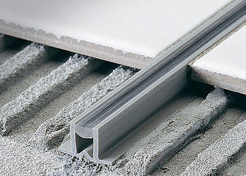 Wood Floor Tile Trim 25mm Aluminium Movement Joint Aluminum Extrusion Profile