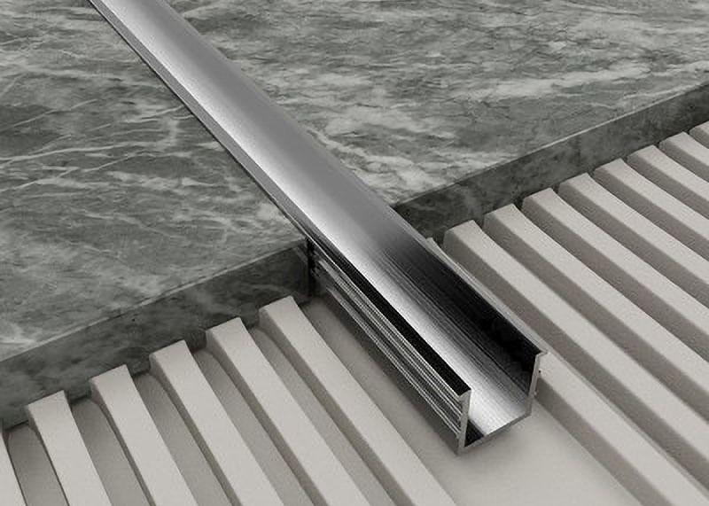 Aluminum Extrusion Profile Key Features And Surface Treatment Ceramic Tile Edge Trim Strips
