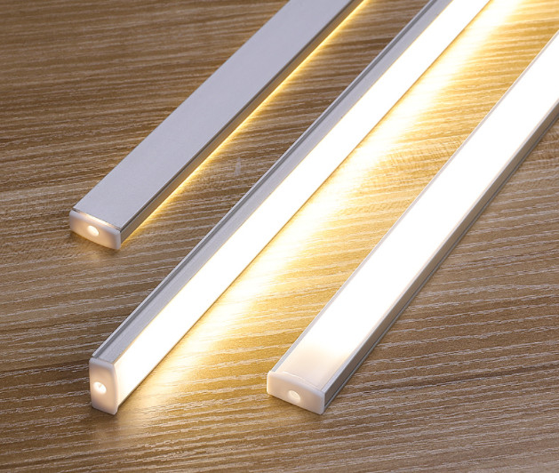 Flexible Decorative Closet Aluminum LED Profile Anti Scratch